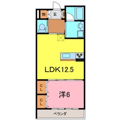 Ｋ・ラルジェの物件間取画像